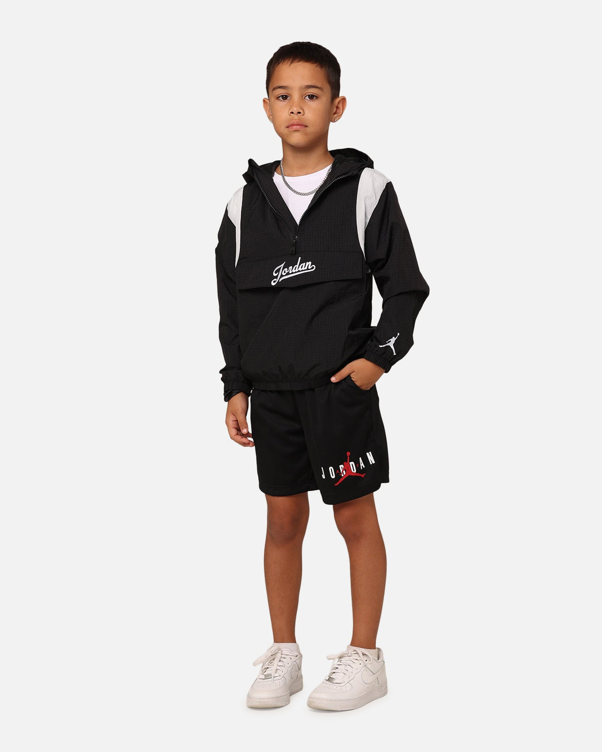 HOT Products Jordan Kids' MJ Flight MVP Harbour Jacket Black
