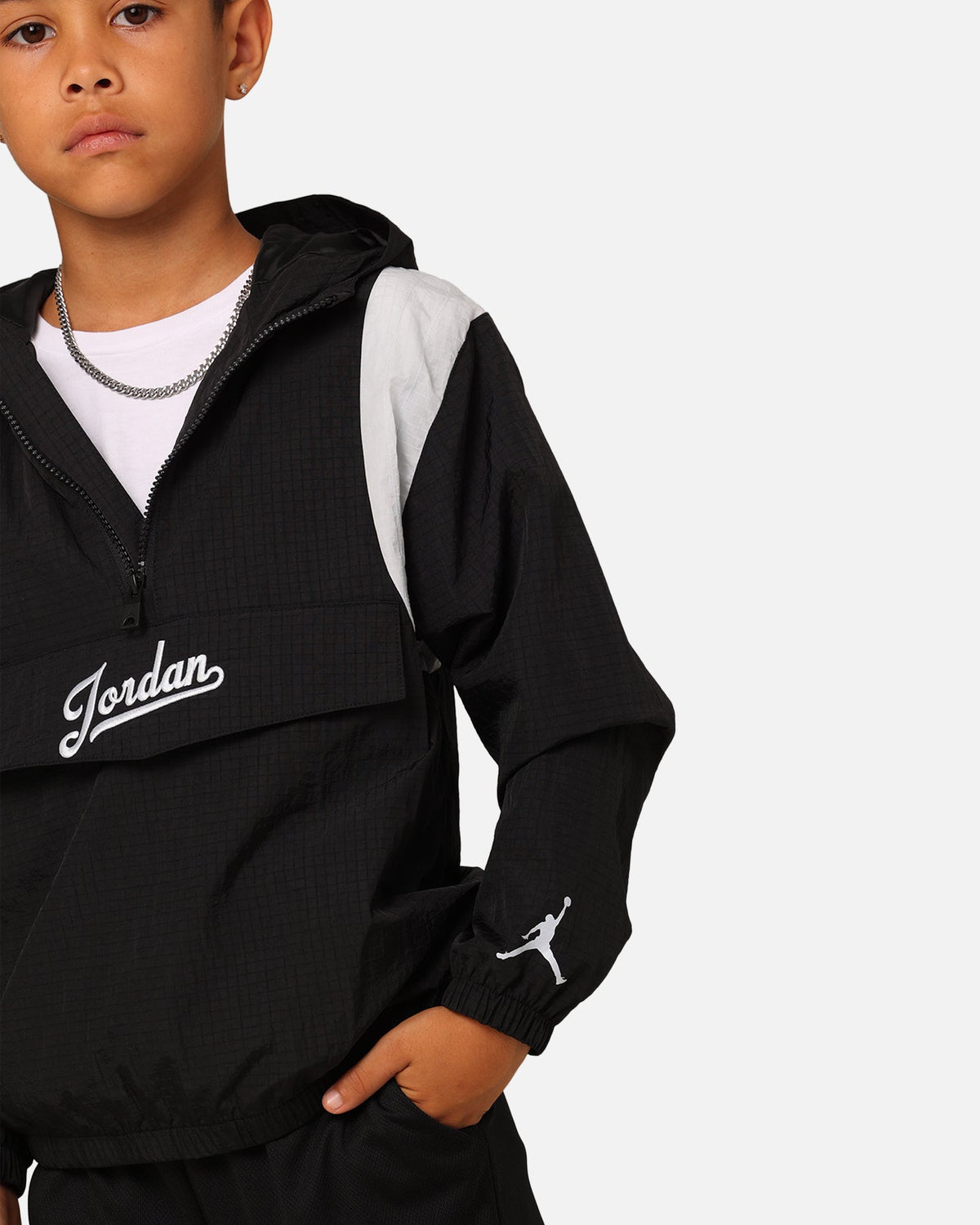 HOT Products Jordan Kids' MJ Flight MVP Harbour Jacket Black