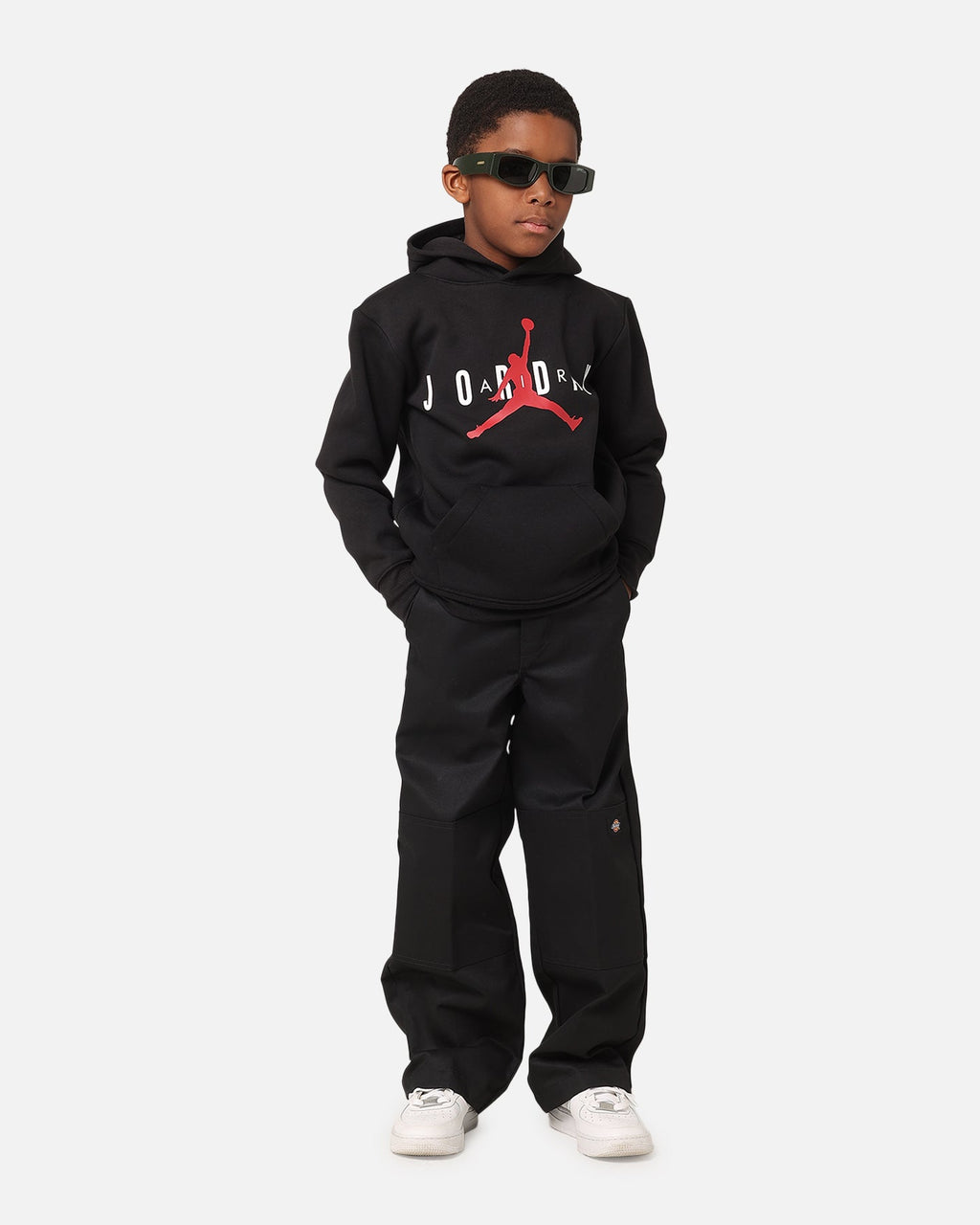 HOT Products Jordan Kids' Jumpman Sustainable Pullover Hoodie Black