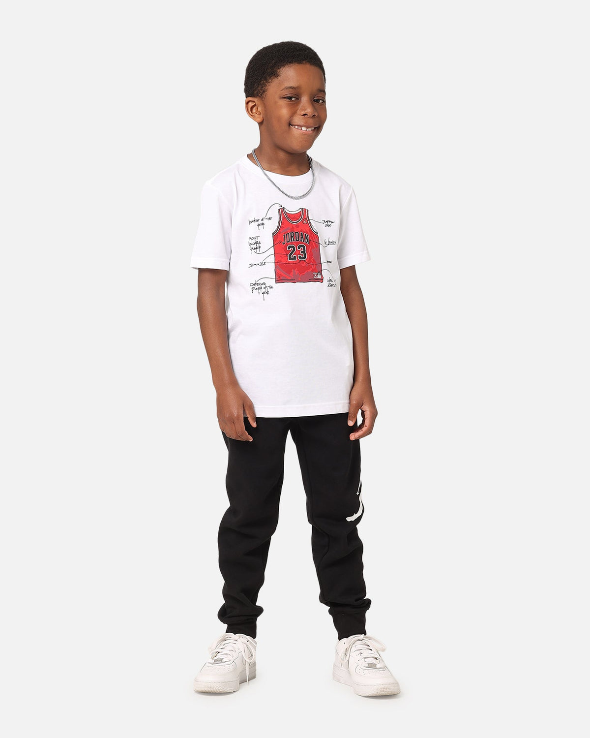 HOT Products Jordan Kids' The Jersey T-Shirt White