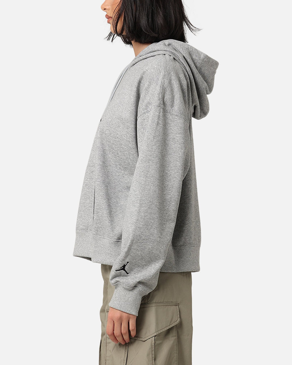 HOT Products Jordan Women's Brooklyn Fleece Pullover Hoodie Dark Grey Heather