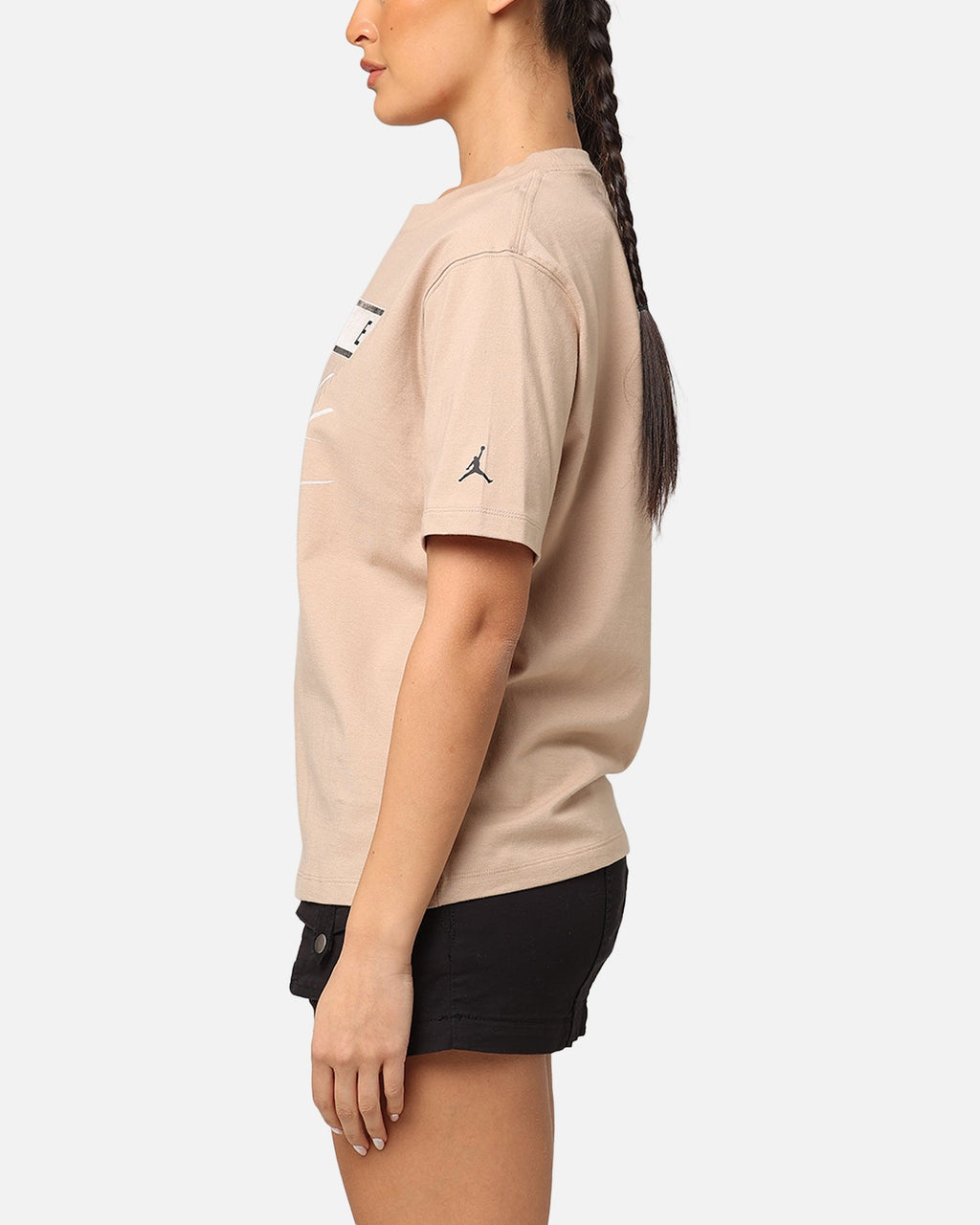 HOT Products Jordan Women's Jordan Flight Heritage Graphic T-Shirt Legend Mid Brown