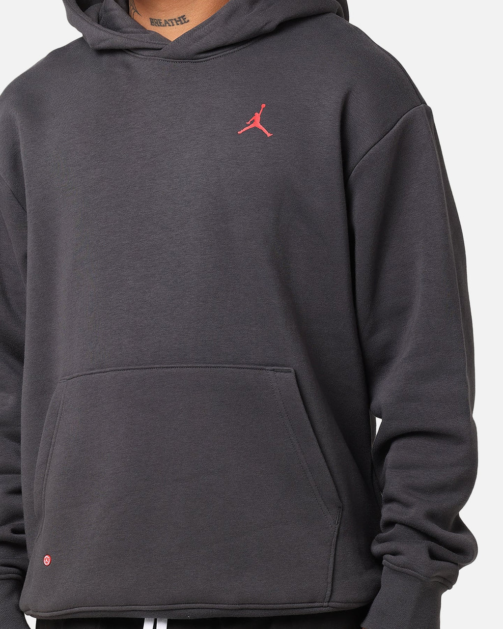 HOT Products Jordan Artist Series By Darien Birks Fleece Hoodie Black/Dark Smoke Grey