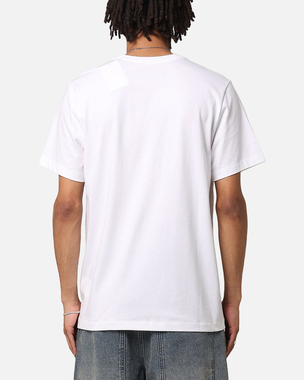 HOT Products Jordan Brand Logo Stack T-Shirt White/Gym Red