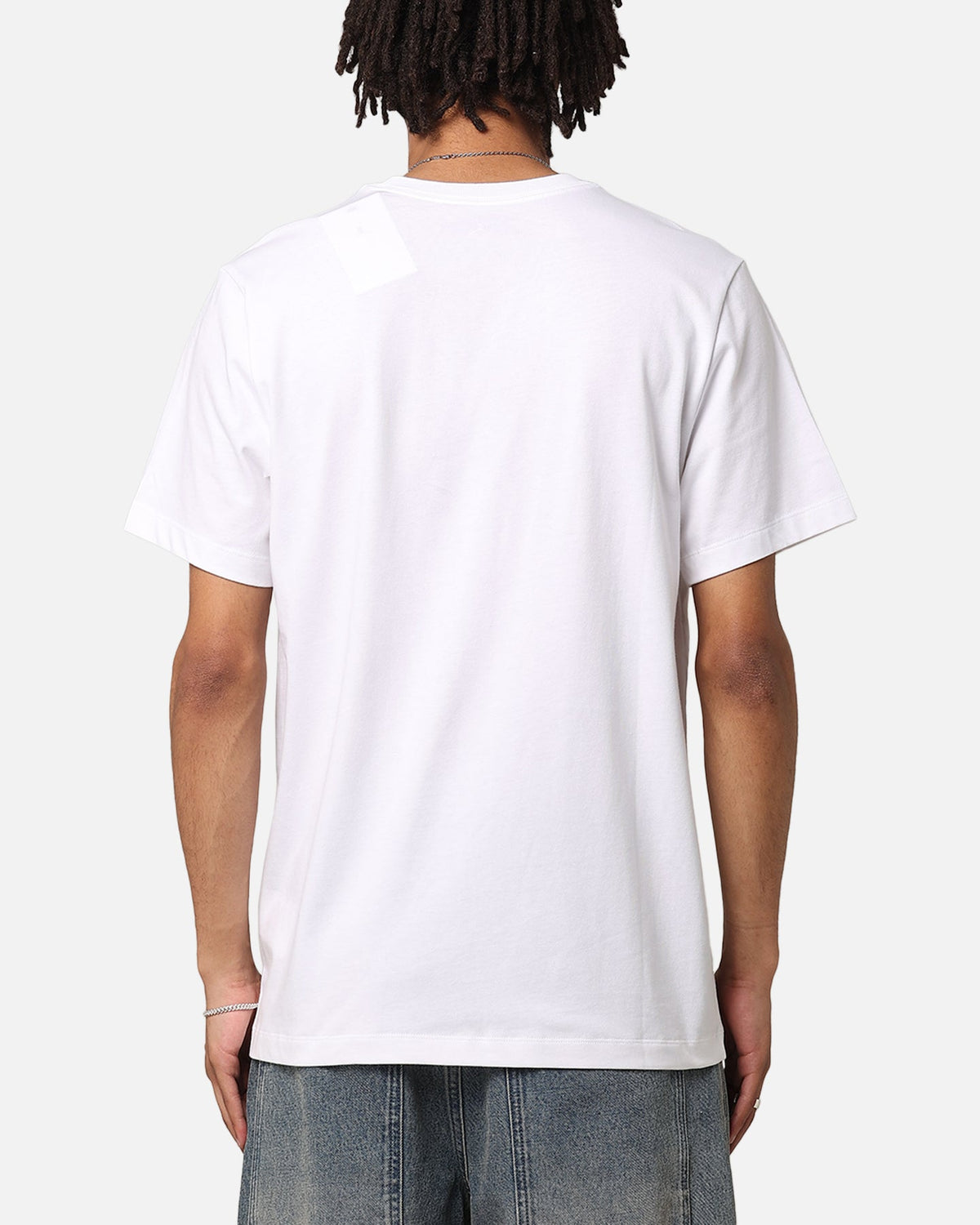 HOT Products Jordan Brand Logo Stack T-Shirt White/Gym Red