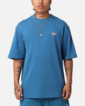 HOT Products Jordan Brand Sneaker Patch Crewneck T-Shirt Industrial Blue
