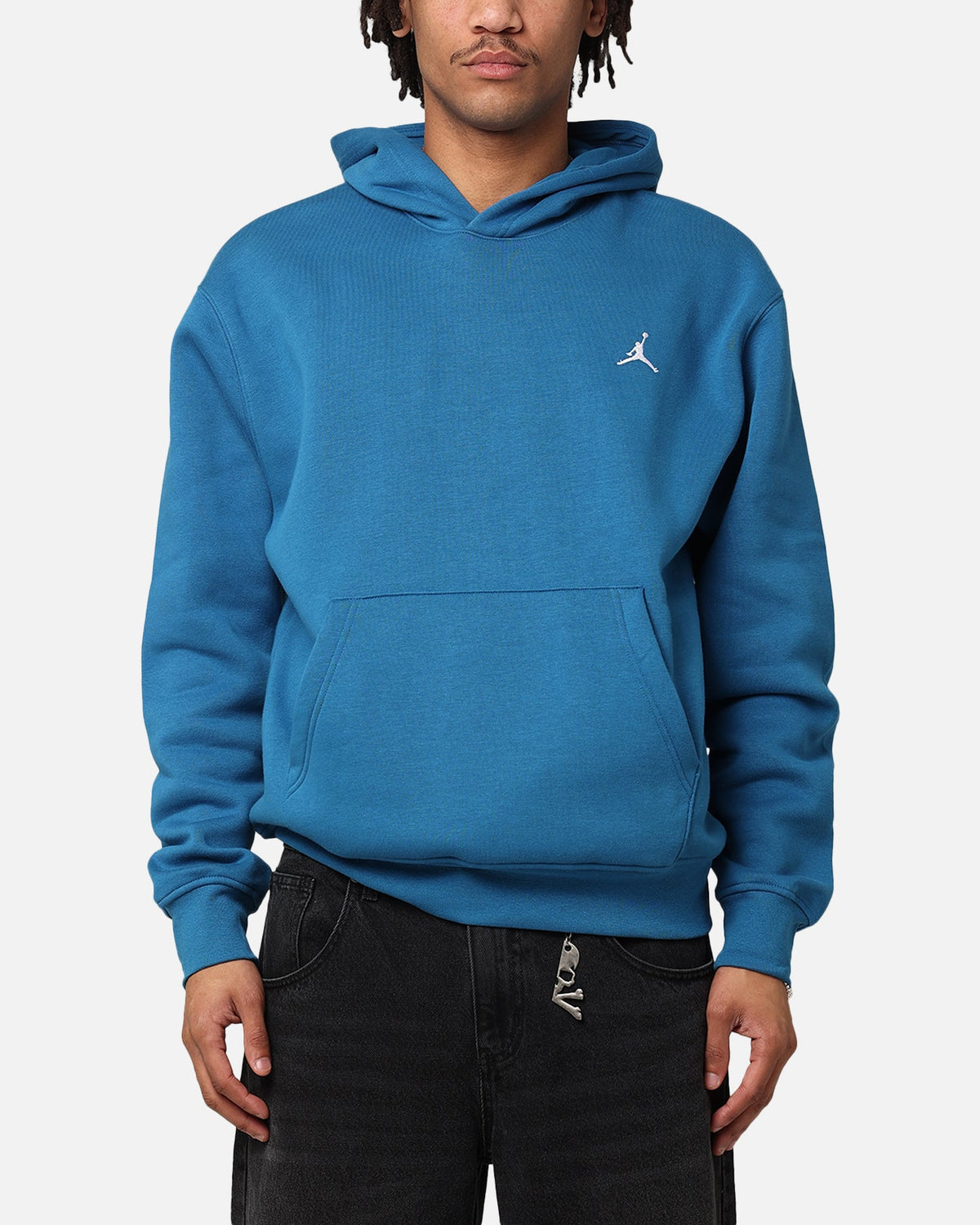 HOT Products Jordan Essential Brooklyn Fleece Pullover Hoodie Industrial Blue
