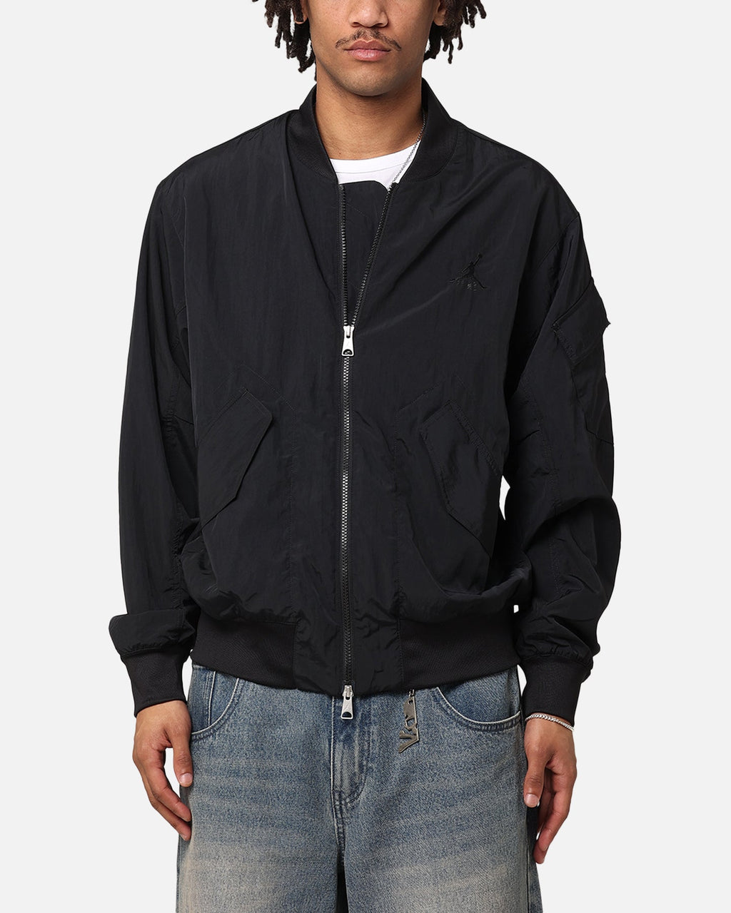 HOT Products Jordan Essentials Statement Lightweight Renegade Jacket Black