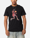 HOT Products Jordan Flight Essentials Graffiti Crewneck T-Shirt Black/White