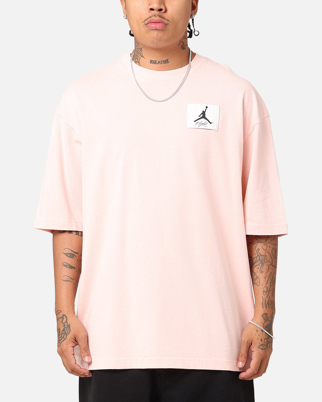 HOT Products Jordan Flight Essentials Oversized T-Shirt Pink