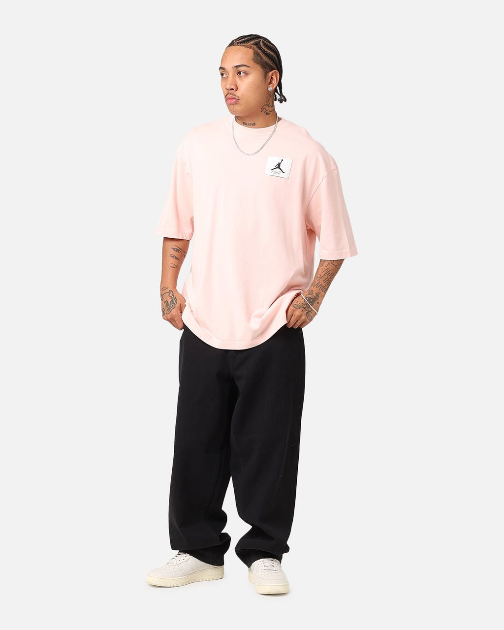 HOT Products Jordan Flight Essentials Oversized T-Shirt Pink