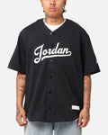 HOT Products Jordan Flight MVP Statement Baseball Top Black/White