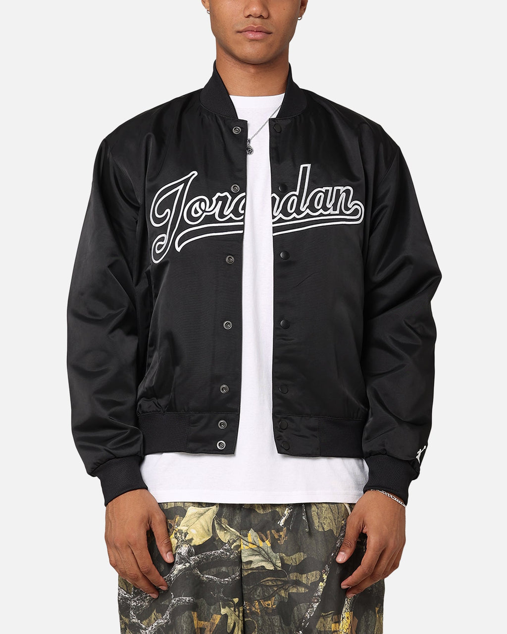 HOT Products Jordan Flight MVP Statement Jacket Black/White