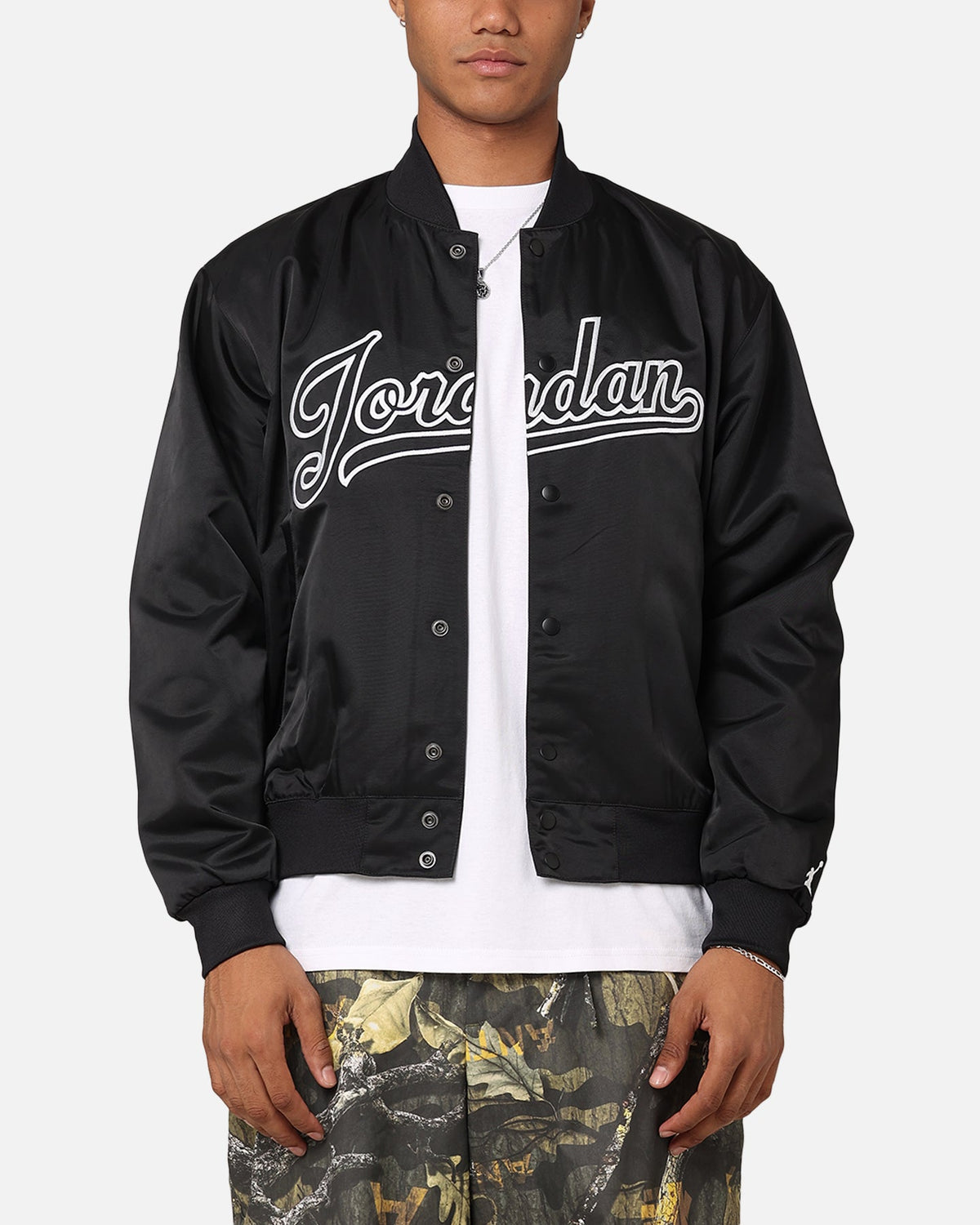 HOT Products Jordan Flight MVP Statement Jacket Black/White