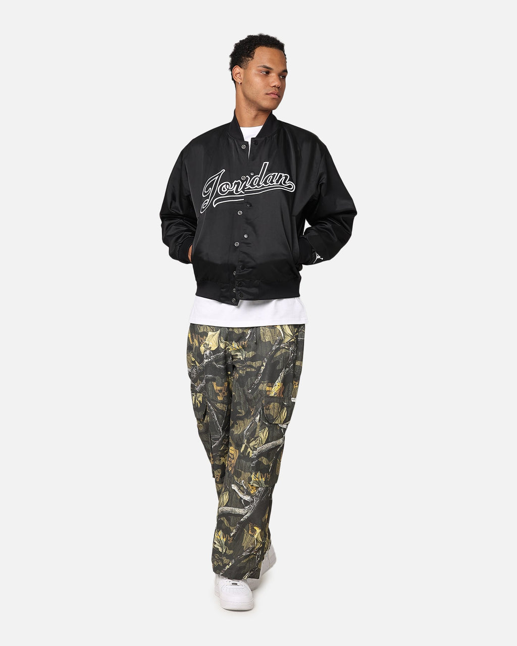 HOT Products Jordan Flight MVP Statement Jacket Black/White