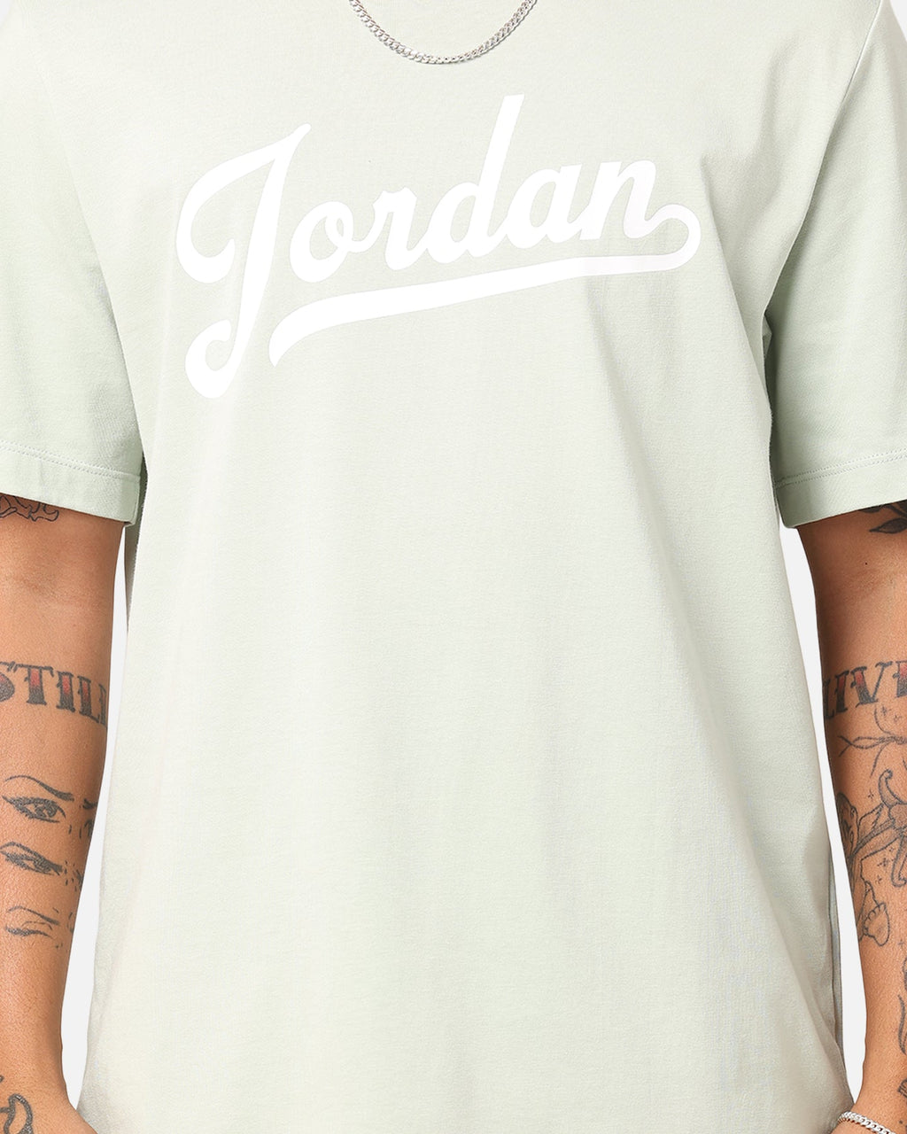 HOT Products Jordan MVP Flight T-Shirt Seafoam/White