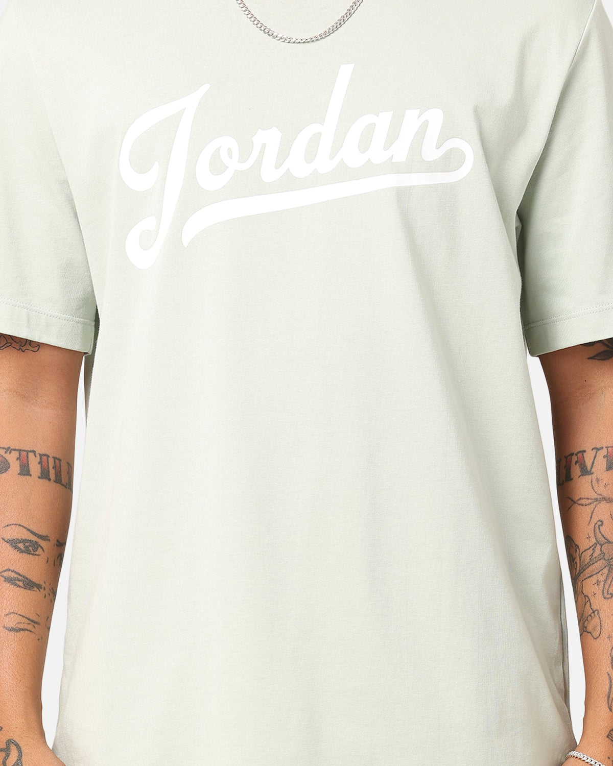 HOT Products Jordan MVP Flight T-Shirt Seafoam/White