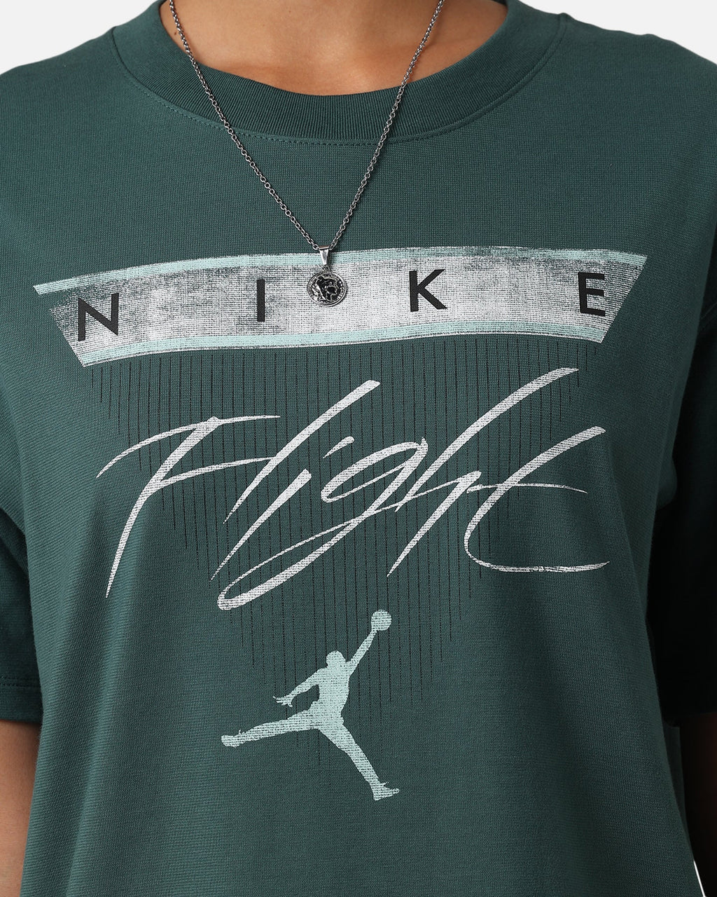 HOT Products Jordan Women's Jordan Flight Heritage Graphic T-Shirt Oxidized Green