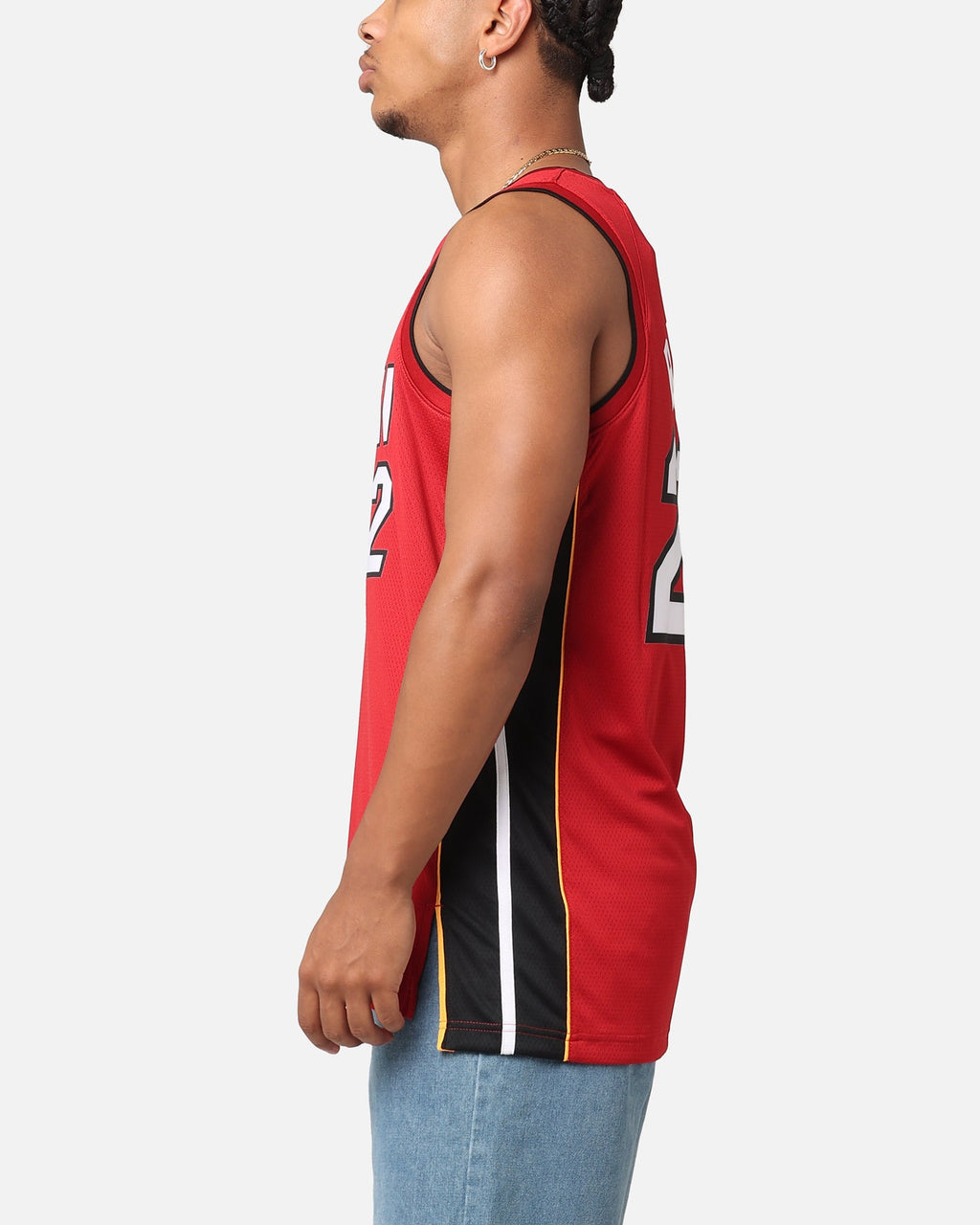 HOT Products Jordan Miami Heat Jimmy Butler Statement Edition 2022/23 Dri-FIT Swingman Jersey Tough Red
