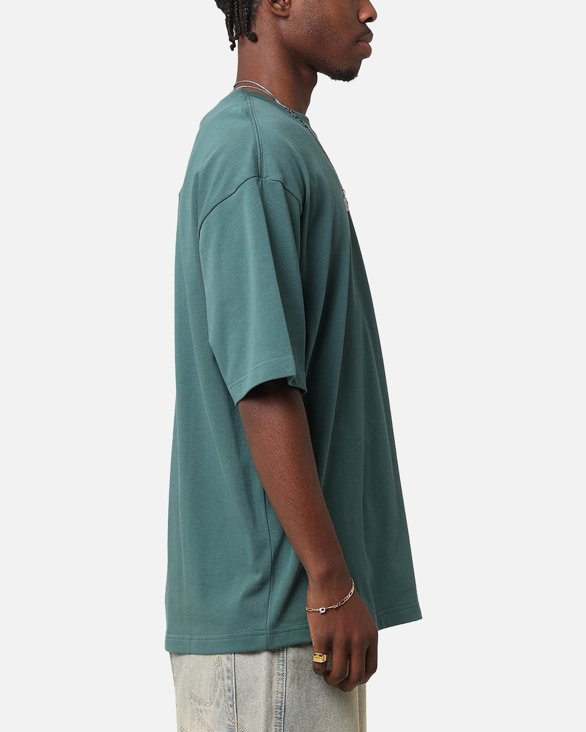 HOT Products Jordan Brand Sneaker Patch Crewneck T-Shirt Oxidized Green