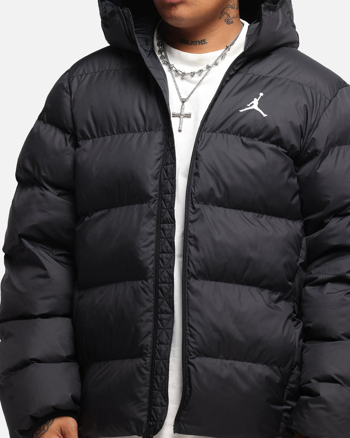 HOT Products Jordan Brooklyn Puffer Jacket Black