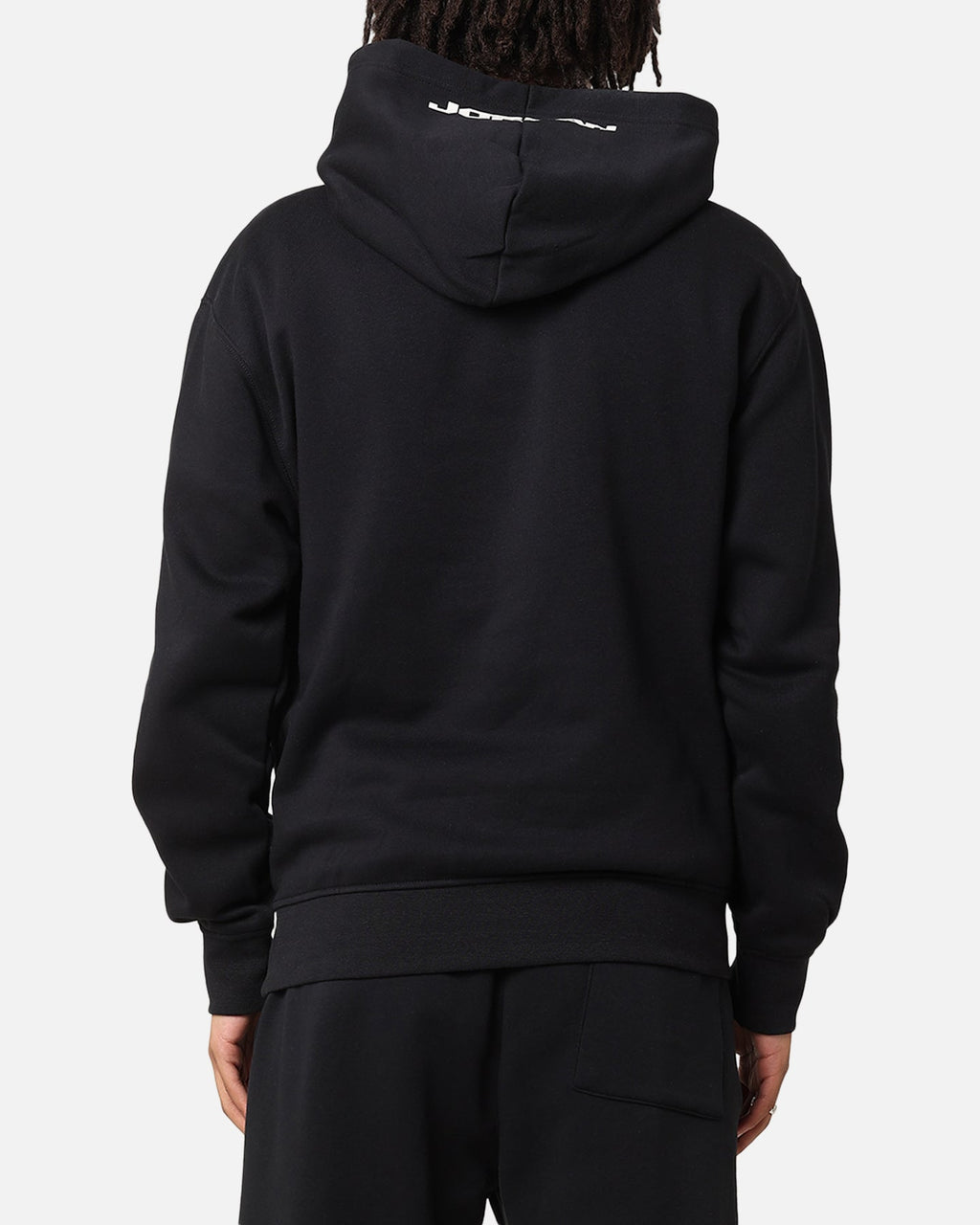 HOT Products Jordan Jumpman MVP Fleece Pullover Hoodie Black/Iron Grey