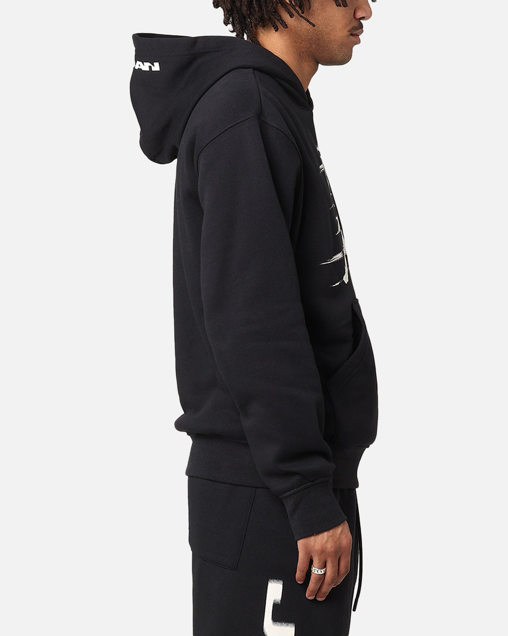 HOT Products Jordan Jumpman MVP Fleece Pullover Hoodie Black/Iron Grey