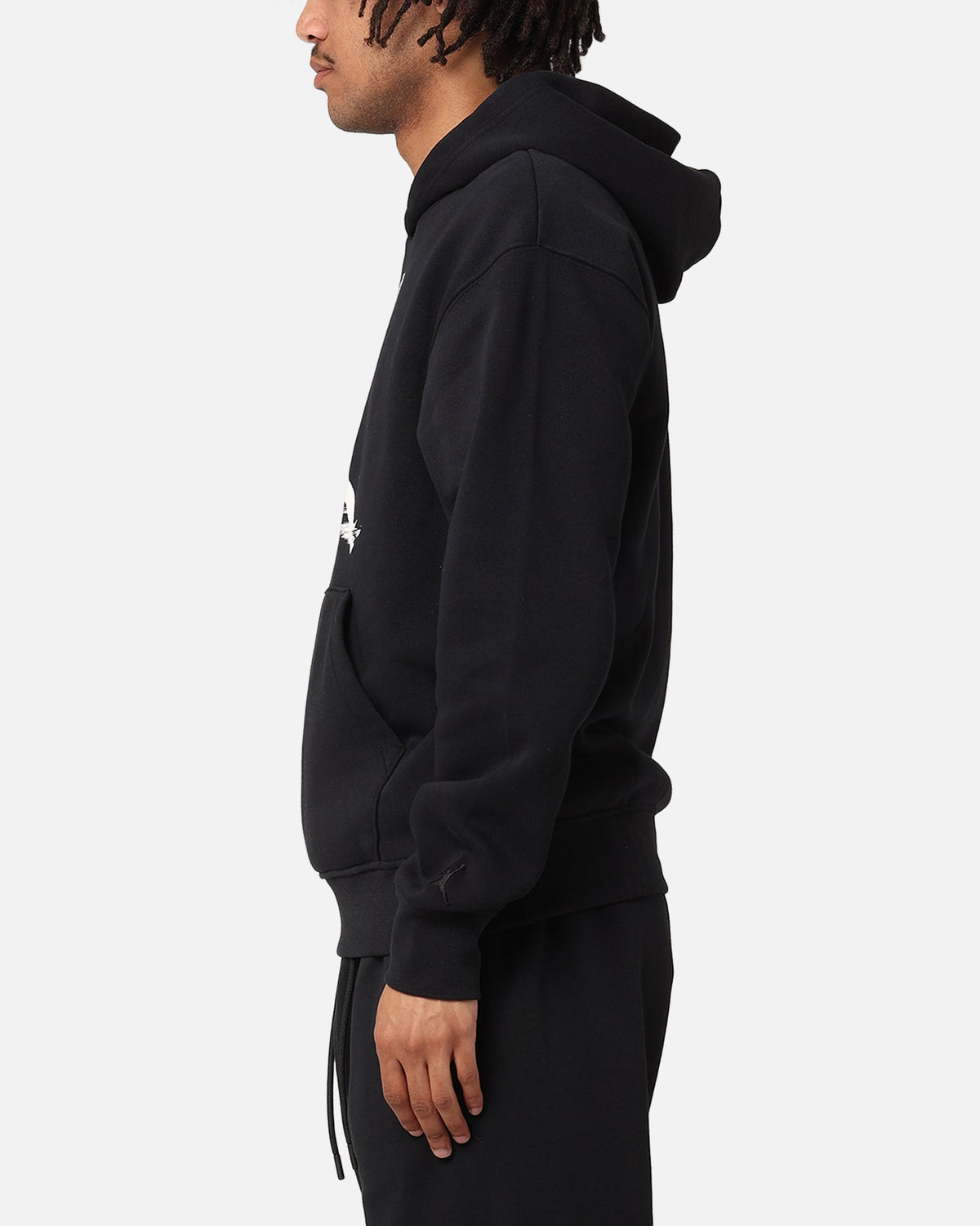 HOT Products Jordan Jumpman MVP Fleece Pullover Hoodie Black/Iron Grey