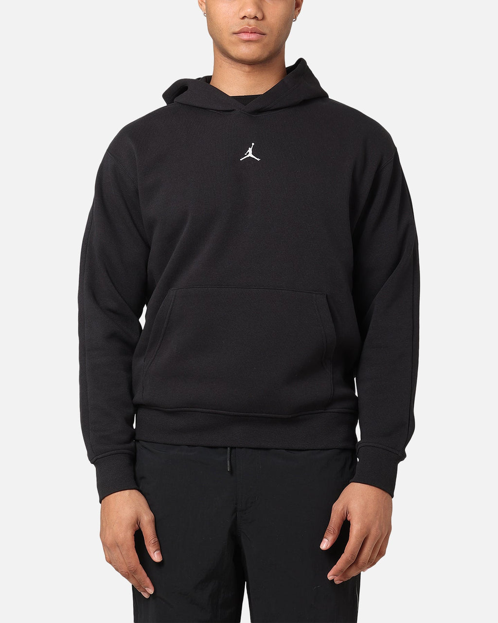 HOT Products Jordan Jumpman MVP Statement Fleece Pullover Hoodie Black/Sail