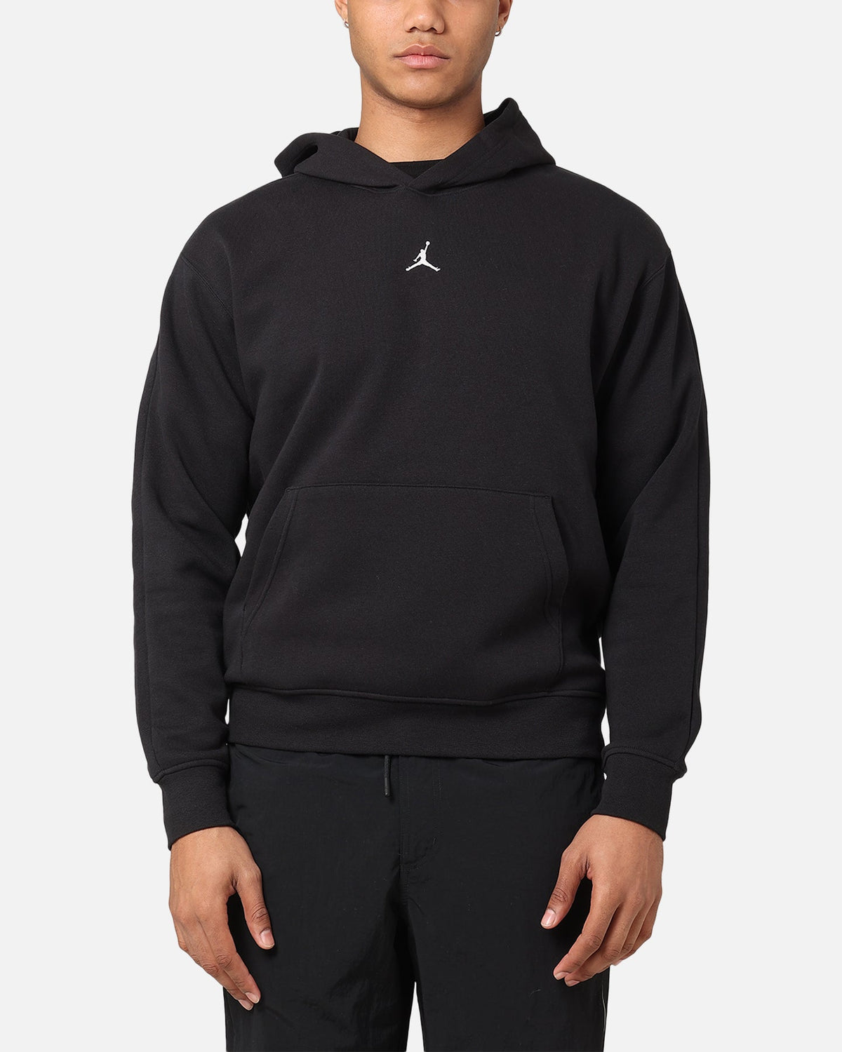 HOT Products Jordan Jumpman MVP Statement Fleece Pullover Hoodie Black/Sail