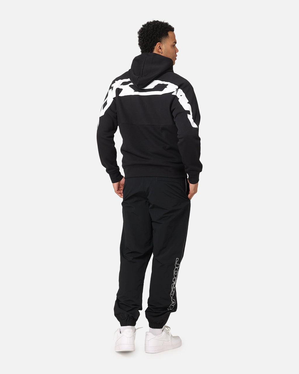 HOT Products Jordan Jumpman MVP Statement Fleece Pullover Hoodie Black/Sail