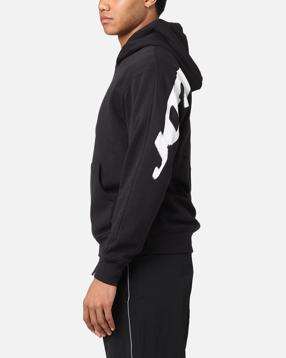 HOT Products Jordan Jumpman MVP Statement Fleece Pullover Hoodie Black/Sail
