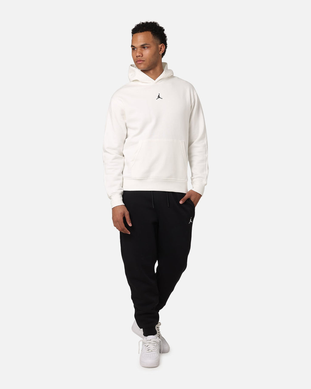 HOT Products Jordan Jumpman MVP Statement Fleece Pullover Hoodie Sail/Black/Black