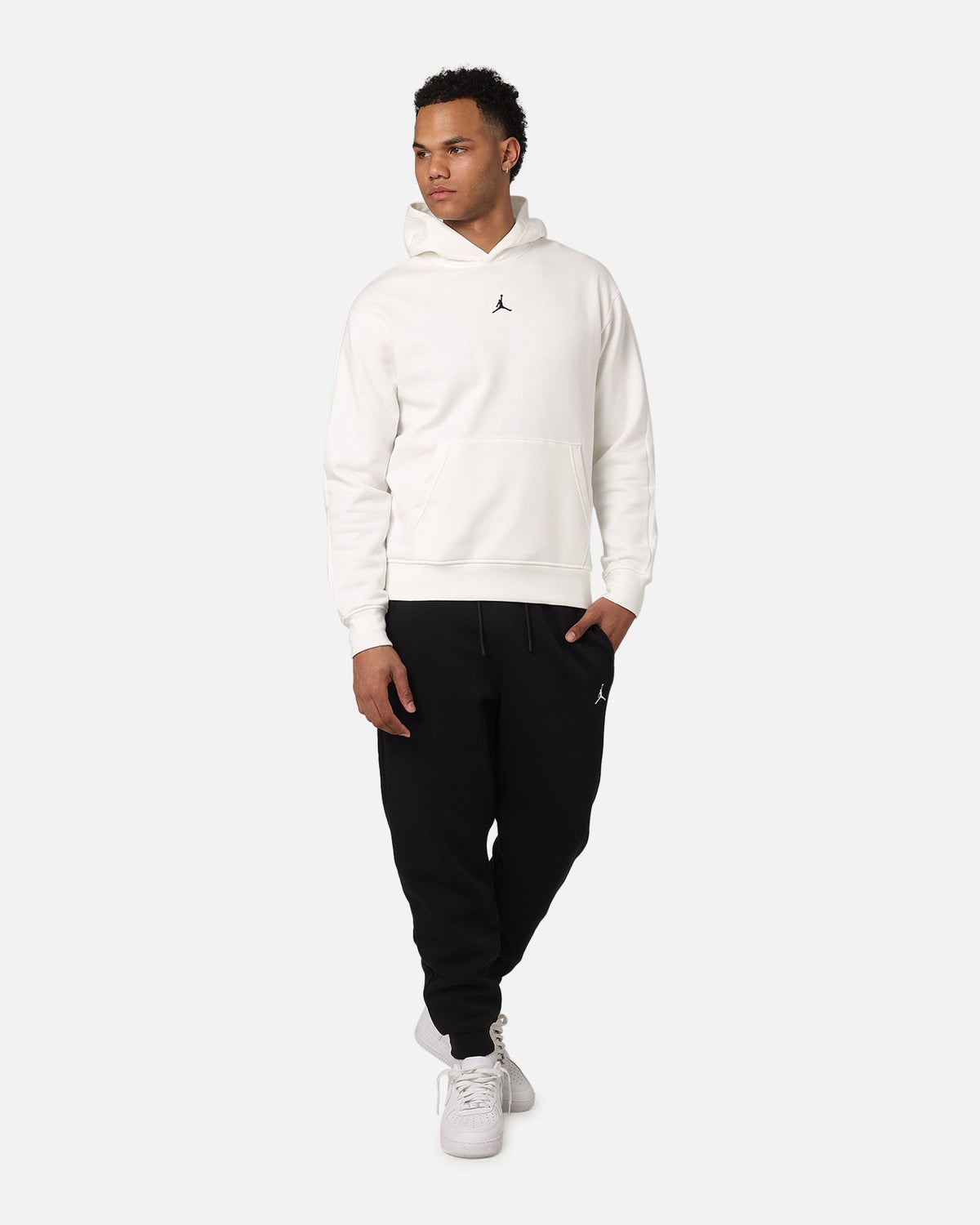 HOT Products Jordan Jumpman MVP Statement Fleece Pullover Hoodie Sail/Black/Black