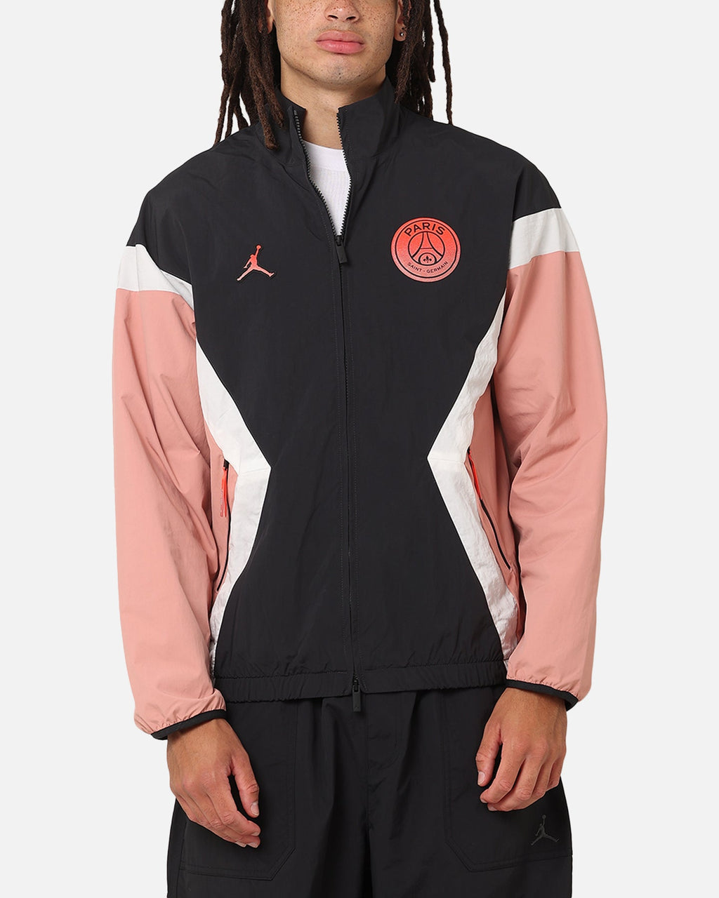HOT Products Jordan Paris Saint-Germain Anthem Jacket Rust Pink/Off Noir/Sail