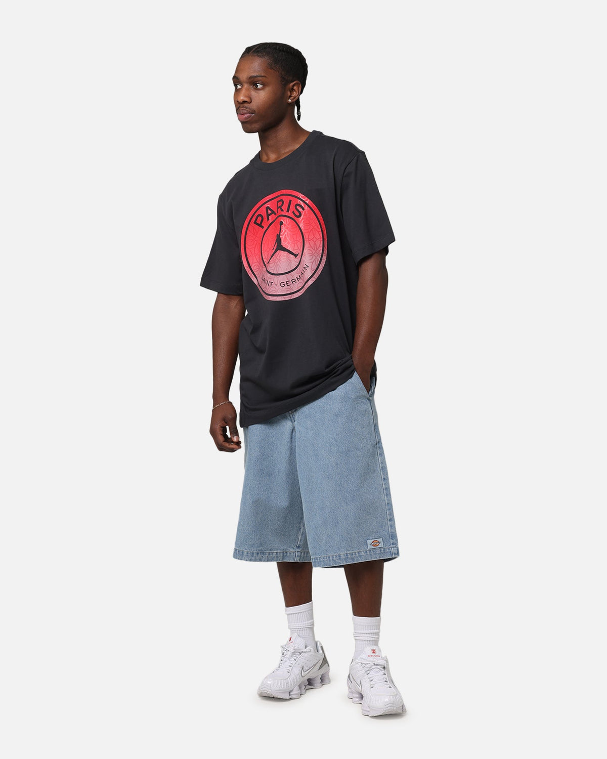 HOT Products Jordan Paris Saint-Germain Logo T-Shirt Off Noir/Sail