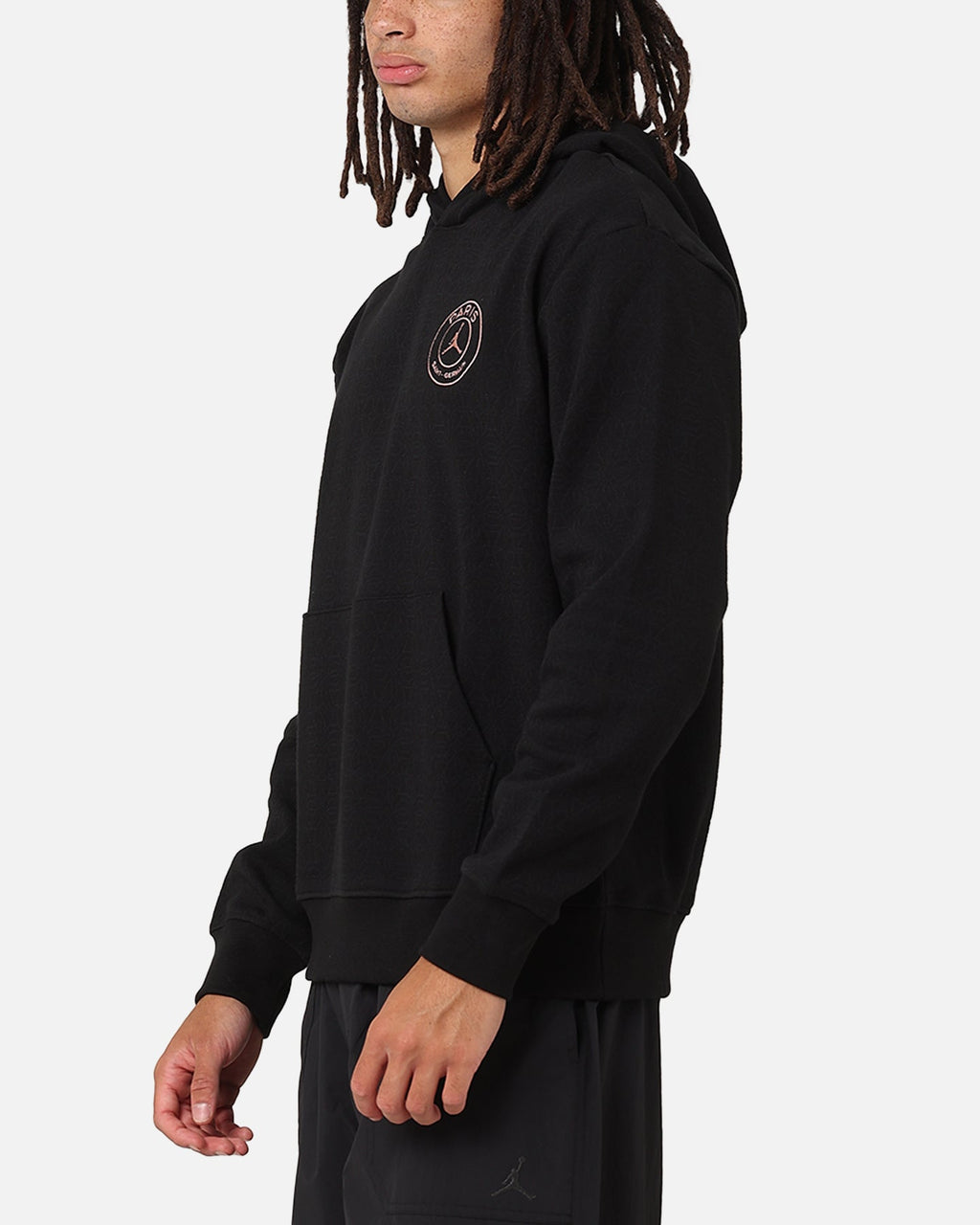 HOT Products Jordan Paris Saint-Germain Fleece Pullover Hoodie Off Noir/Black