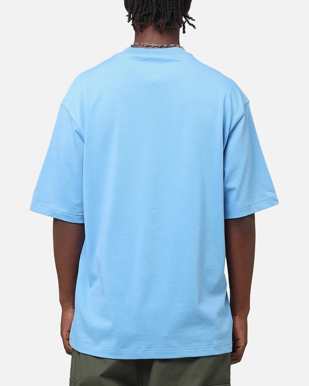 HOT Products Jordan Brand Sneaker Patch Crewneck T-Shirt Legend Blue
