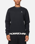 HOT Products Jordan Jumpman MVP Graphic Fleece Crewneck Sweatshirt Black/Sail