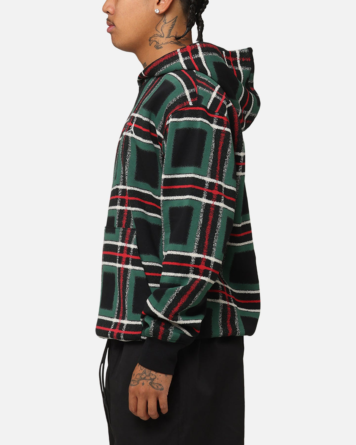 HOT Products Jordan Essentials Holiday Fleece Pullover Hoodie Black/Sail