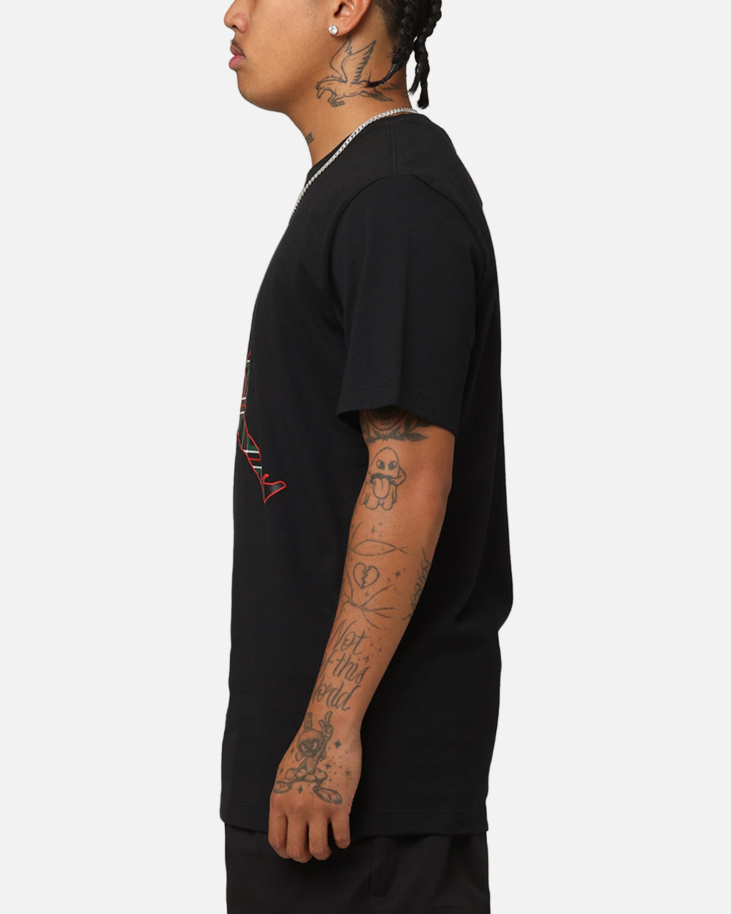 HOT Products Jordan Flight Essentials Holiday Crewneck T-Shirt Black