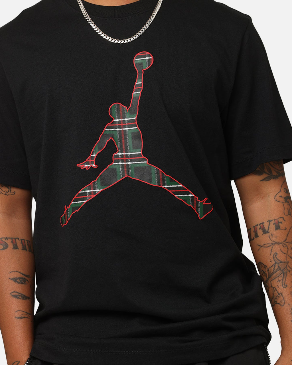HOT Products Jordan Flight Essentials Holiday Crewneck T-Shirt Black