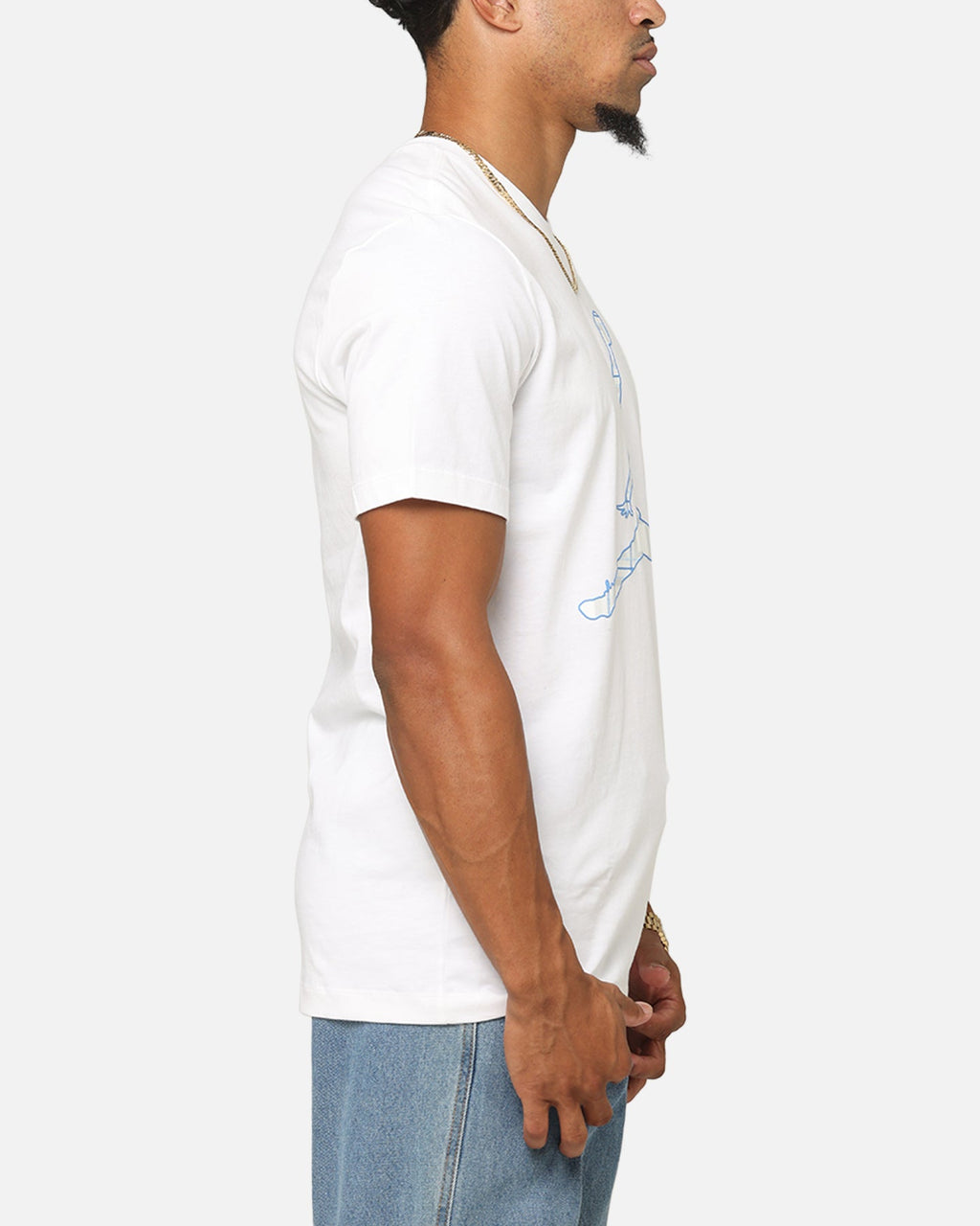 HOT Products Jordan Flight Essentials Holiday Crewneck T-Shirt White