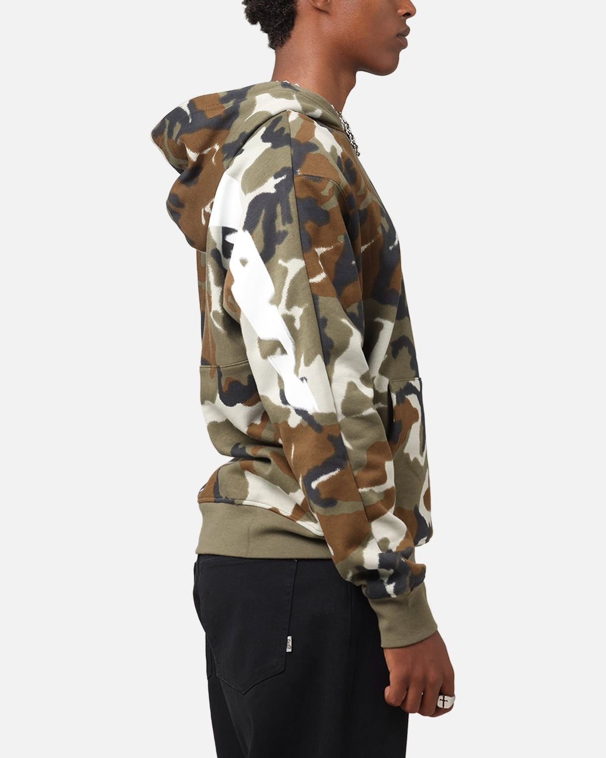 HOT Products Jordan Jumpman MVP Statement Camo Pullover Hoodie Light Olive