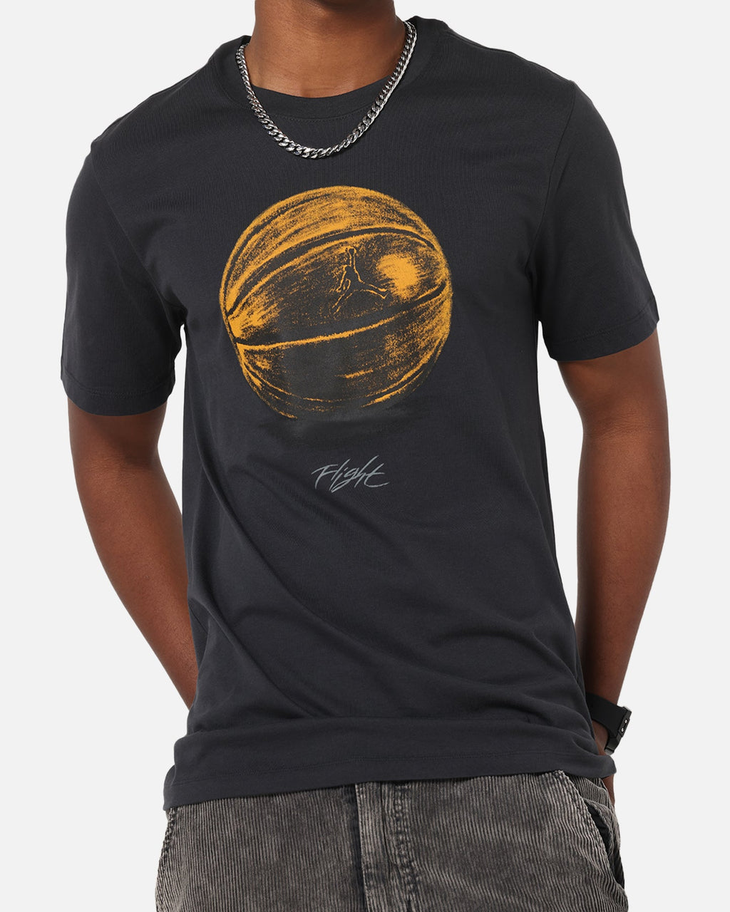 HOT Products Jordan Jumpman Brand Bball T-Shirt Off Noir/Black