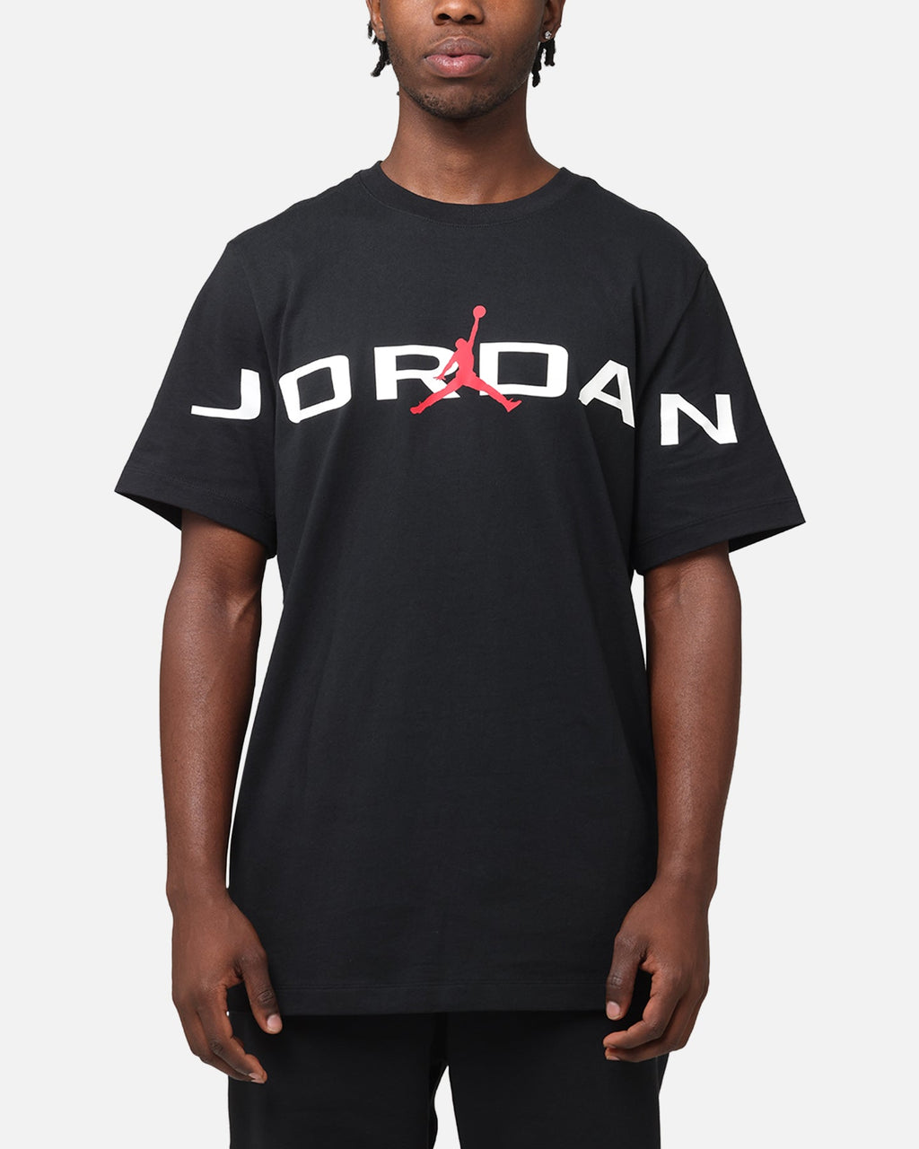 HOT Products Jordan Air Stretch Crewneck T-Shirt Black/White