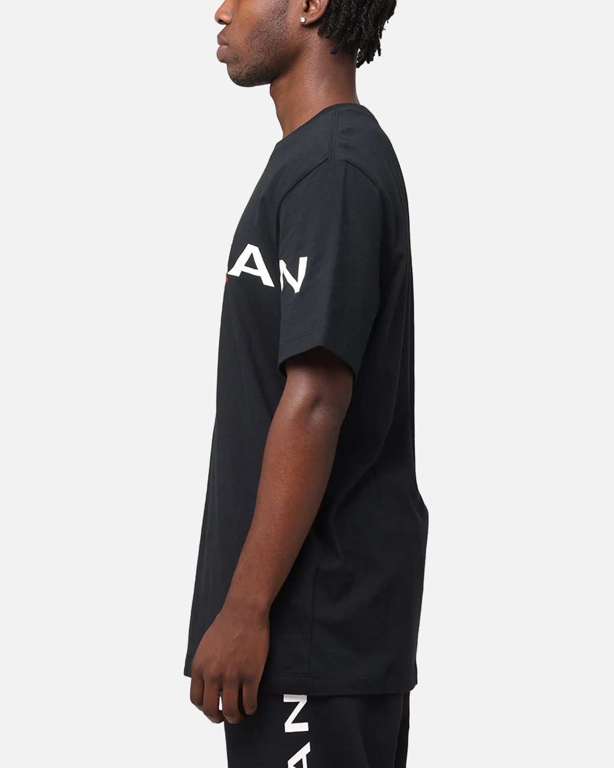 HOT Products Jordan Air Stretch Crewneck T-Shirt Black/White