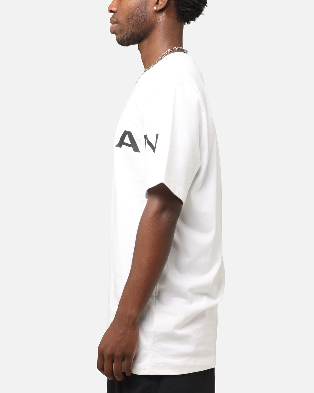 HOT Products Jordan Air Stretch Crewneck T-Shirt White/Black