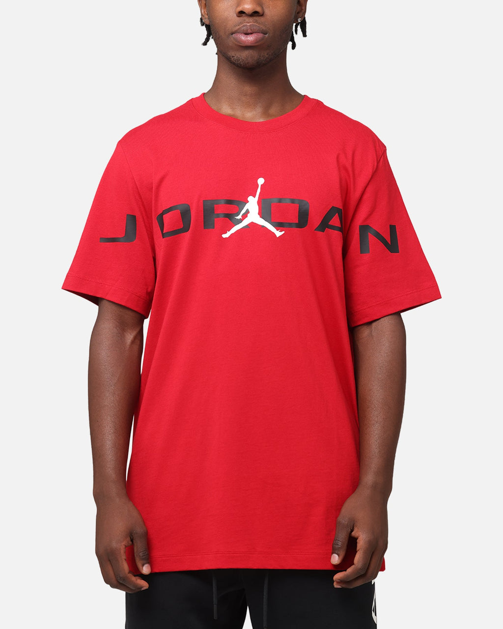 HOT Products Jordan Air Stretch Crewneck T-Shirt Gym Red/Black/White