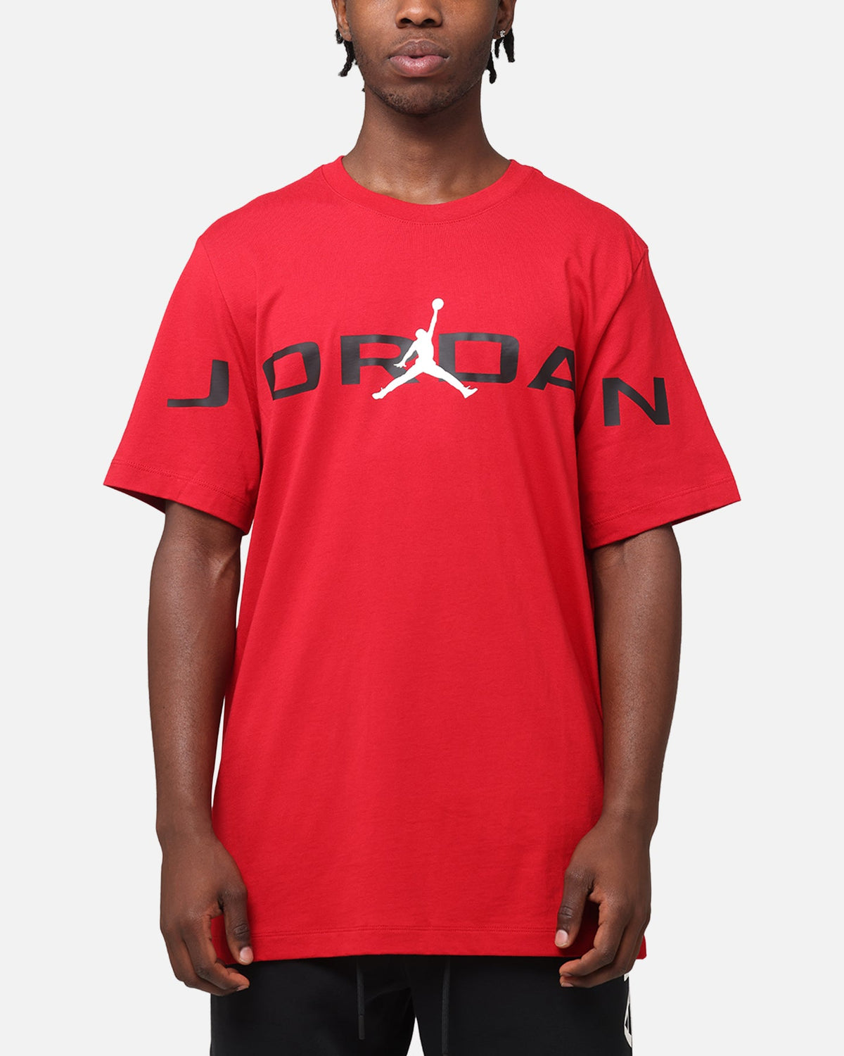 HOT Products Jordan Air Stretch Crewneck T-Shirt Gym Red/Black/White